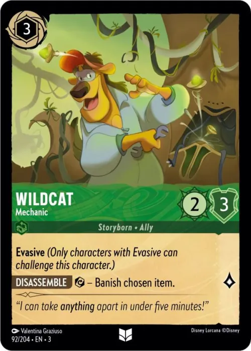 Wildcat - Mechanic - Cold Foil