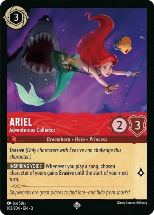 Ariel - Adventurous Collector - Cold Foil