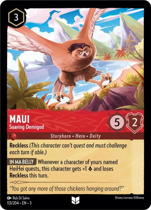 Maui - Soaring Demigod - Cold Foil