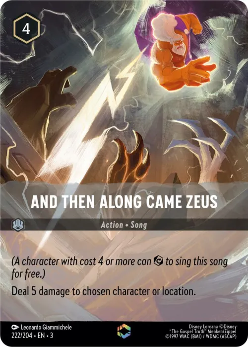 And Then Along Came Zeus
