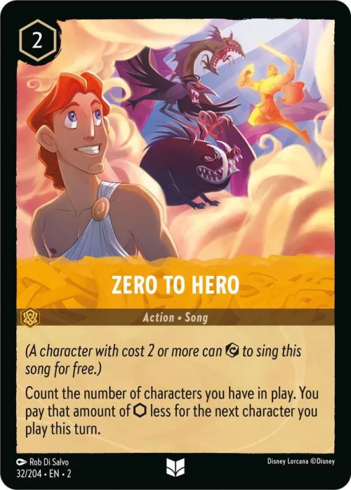 Zero To Hero - Cold Foil