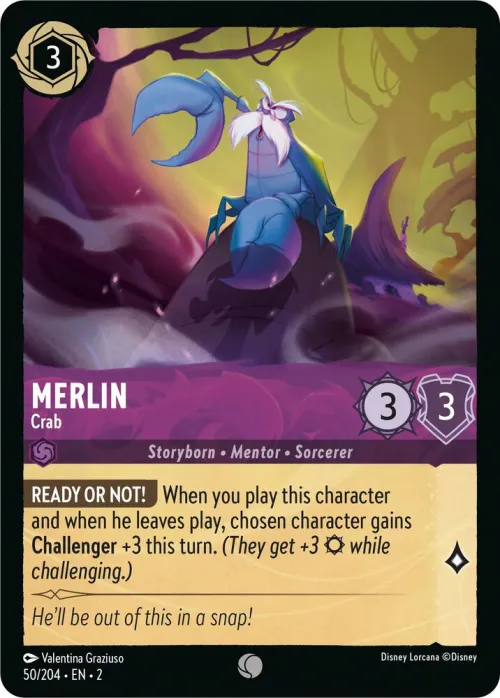 Merlin - Crab - Cold Foil