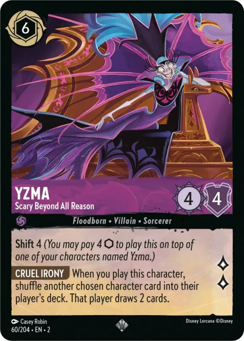 Yzma - Scary Beyond All Reason - Cold Foil