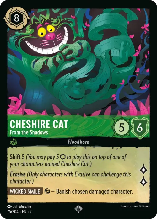 Cheshire Cat - From the Shadows - Cold Foil