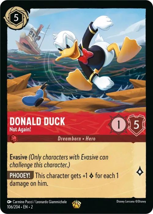 Donald Duck - Not Again! - Cold Foil