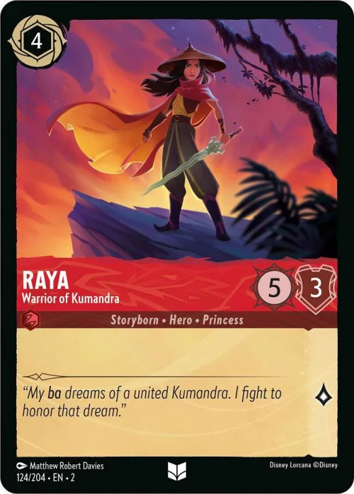 Raya - Warrior of Kumandra - Cold Foil
