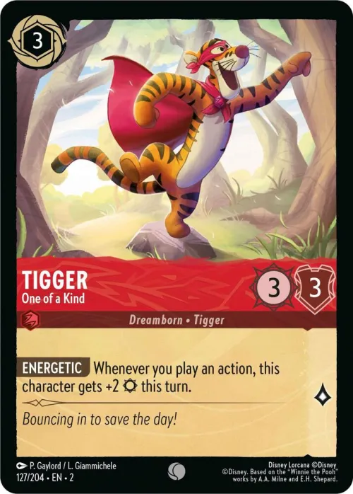 Tigger - One of a Kind - Cold Foil