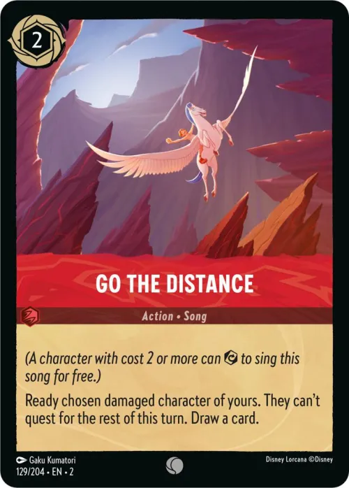 Go the Distance - Cold Foil