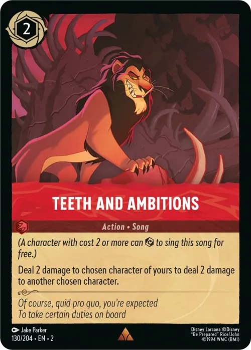 Teeth and Ambitions - Cold Foil