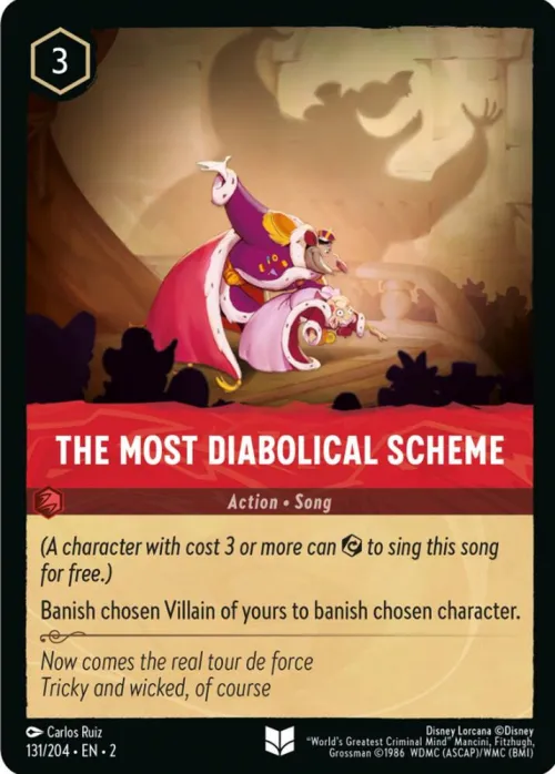 The Most Diabolical Scheme - Cold Foil