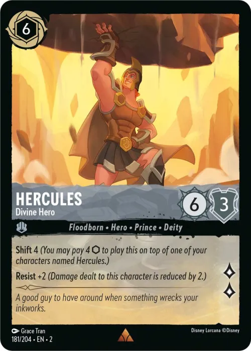 Hercules - Divine Hero - Cold Foil