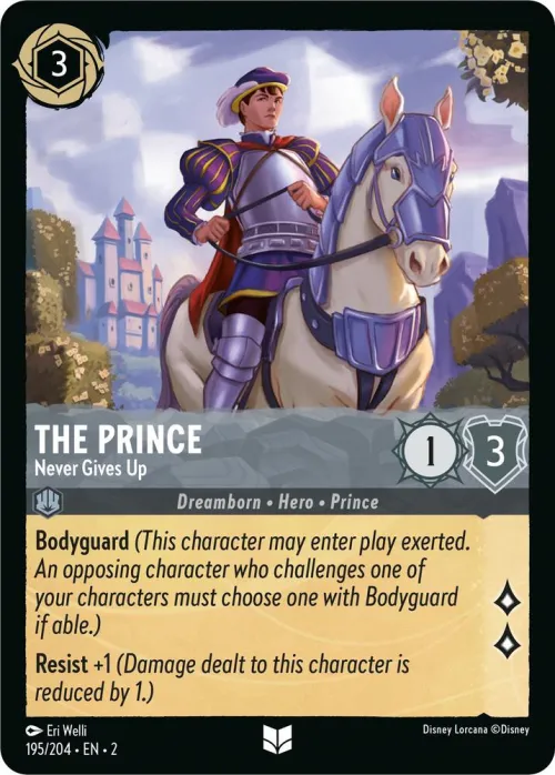 The Prince - Never Gives Up - Cold Foil