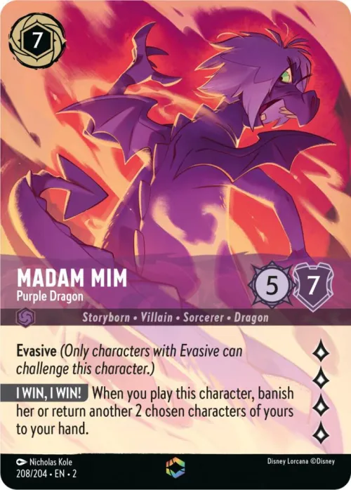 Madam Mim - Purple Dragon