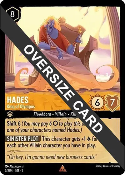 Hades - King of Olympus - Oversized