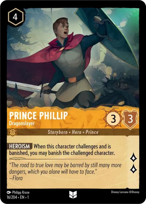 Prince Phillip - Dragonslayer - Cold Foil