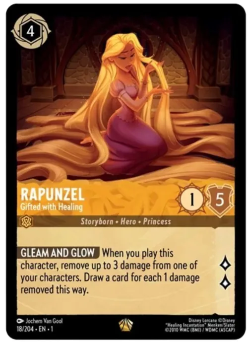 Rapunzel - Gifted with Healing - Cold Foil