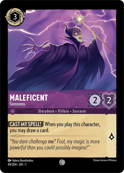 Maleficent - Sorceress - Cold Foil