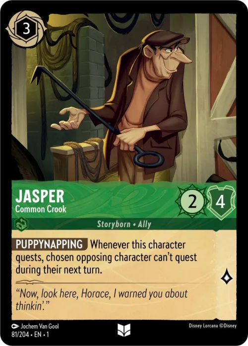 Jasper - Common Crook - Cold Foil