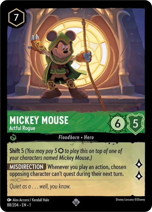 Mickey Mouse - Artful Rogue - Cold Foil