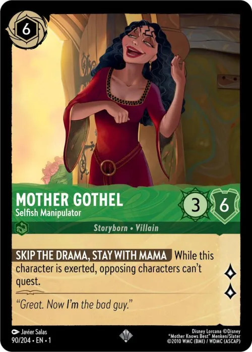 Mother Gothel - Selfish Manipulator - Cold Foil