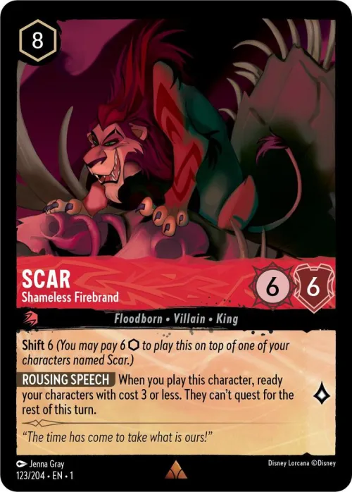 Scar - Shameless Firebrand - Cold Foil