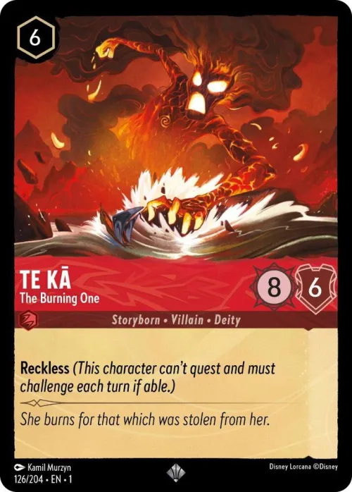 Te Ka - The Burning One - Cold Foil