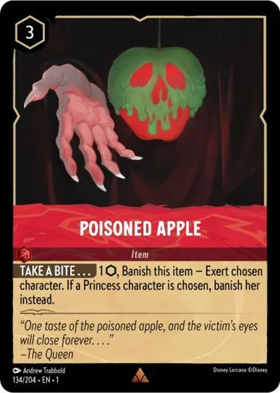 Poisoned Apple - Cold Foil