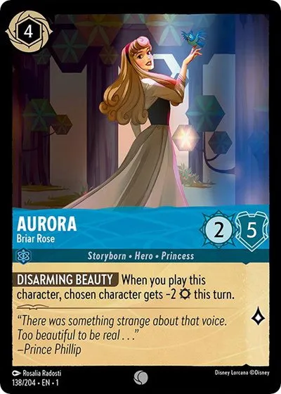 Aurora - Briar Rose - Cold Foil