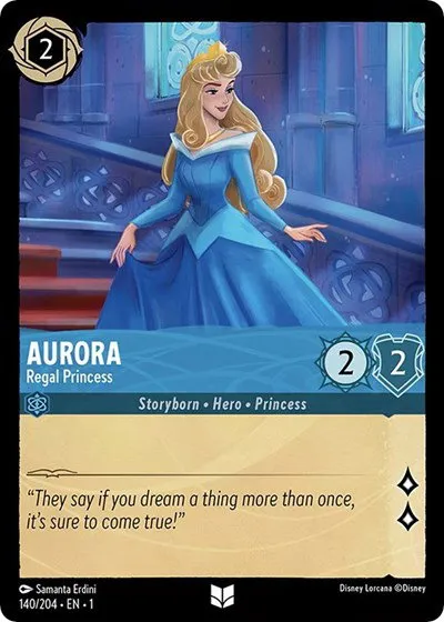 Aurora - Regal Princess - Cold Foil