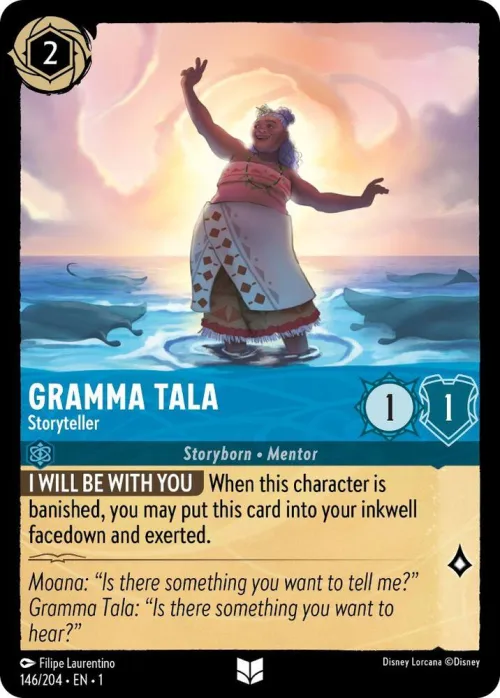 Gramma Tala - Storyteller - Cold Foil