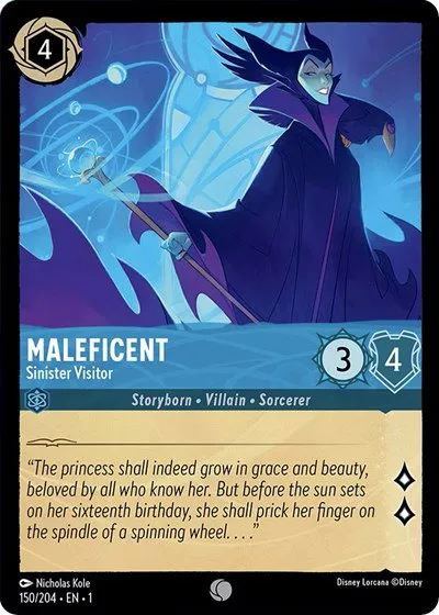 Maleficent - Sinister Visitor - Cold Foil