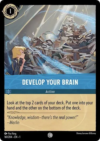 Develop Your Brain - Cold Foil