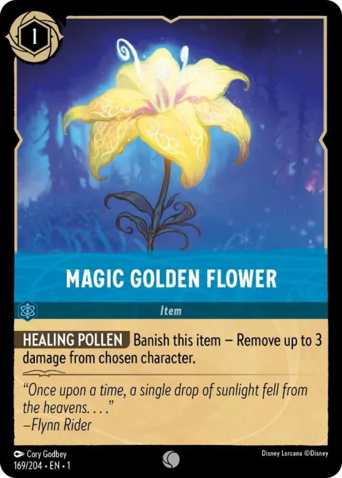 Magic Golden Flower - Cold Foil