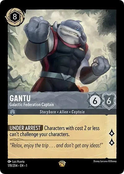 Gantu - Galactic Federation Captain - Cold Foil