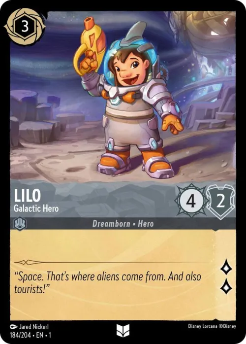 Lilo - Galactic Hero - Cold Foil