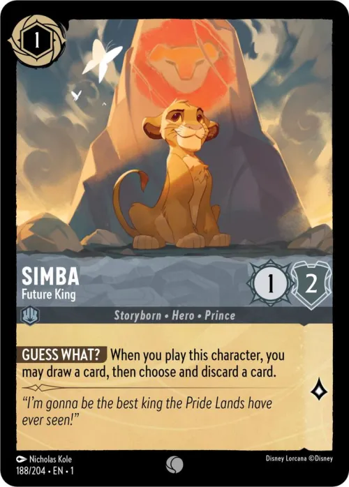Simba - Future King - Cold Foil