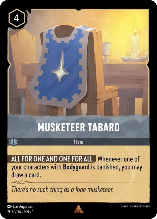 Musketeer Tabard - Cold Foil