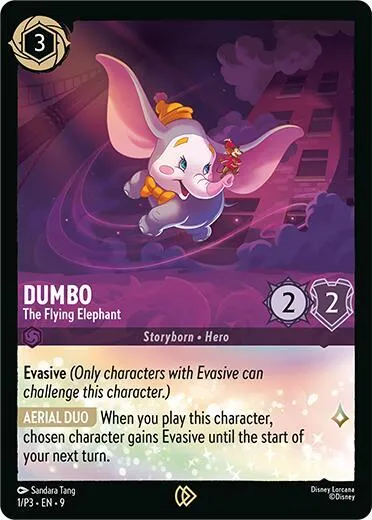 Dumbo - The Flying Elephant - Cold Foil Dumbo The Flying Ele