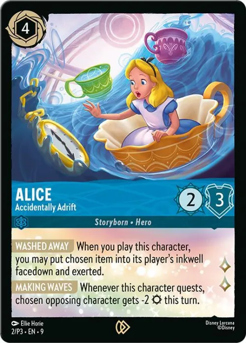 Alice - Accidentally Adrift - Cold Foil Alice Accidentally A