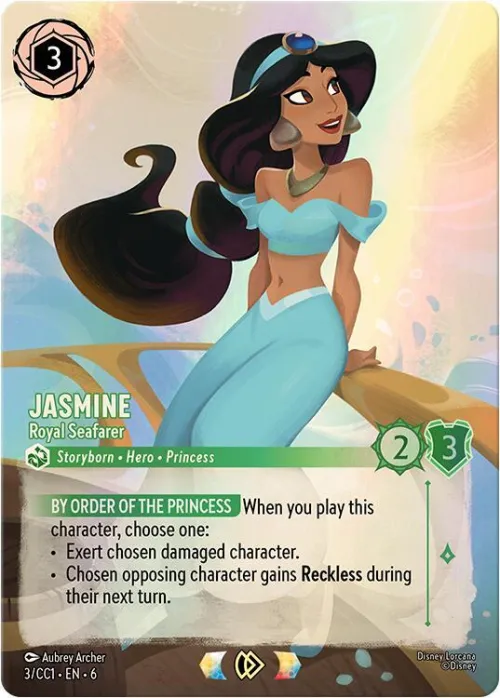 Jasmine - Royal Seafarer - Holofoil Jasmine Royal Seafare
