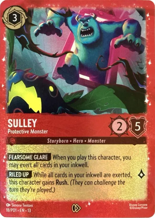 Sulley - Protective Monster - Holofoil Sulley Protective Mon
