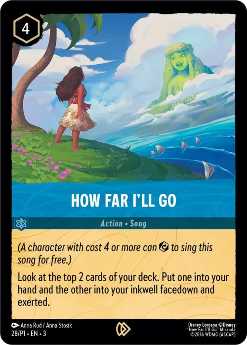 How Far I'll Go - Cold Foil How Far I Ll Go