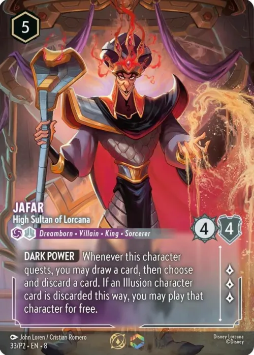 Jafar - High Sultan of Lorcana - Store Championship