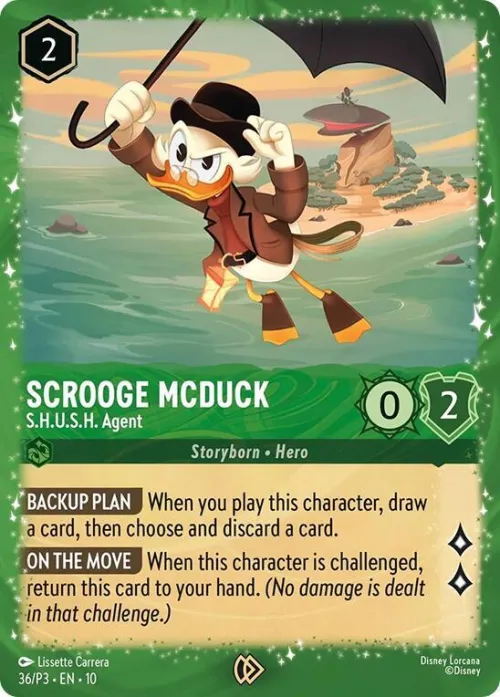 Scrooge McDuck - S.H.U.S.H. Agent - Holo