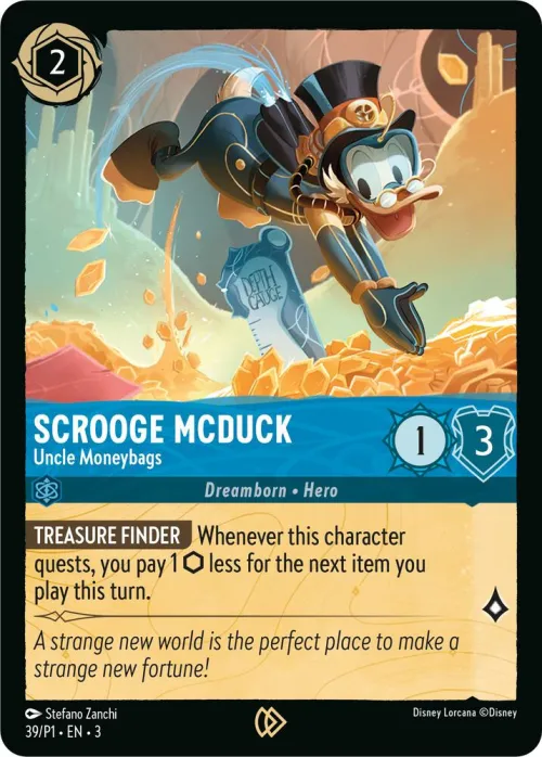 Scrooge McDuck - Uncle Moneybags - Cold Foil