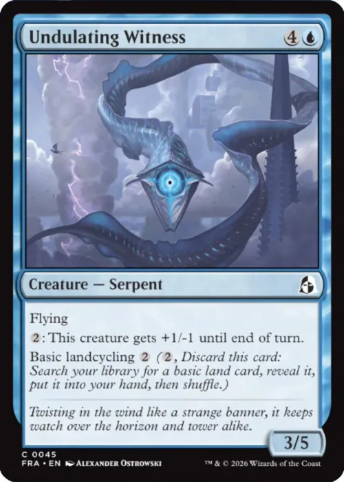 Undulating Witness - Foil