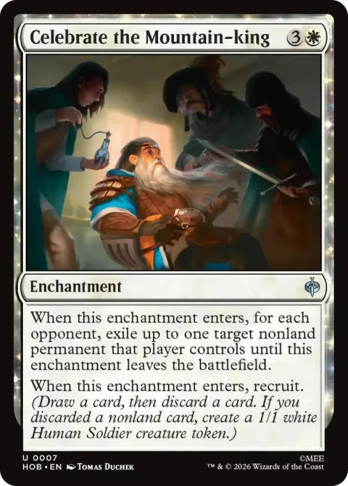 Celebrate the Mountain-king - Foil