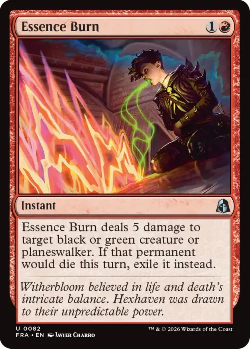 Essence Burn - Foil