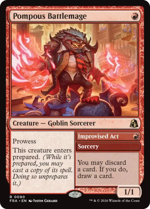 Pompous Battlemage - Foil