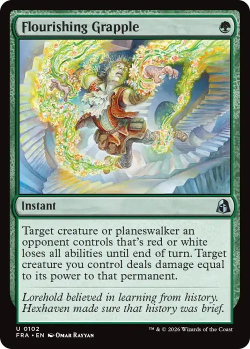 Flourishing Grapple - Foil